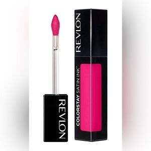 🆕 Revlon Satin Liquid Lipstick — Bright Fuchsia